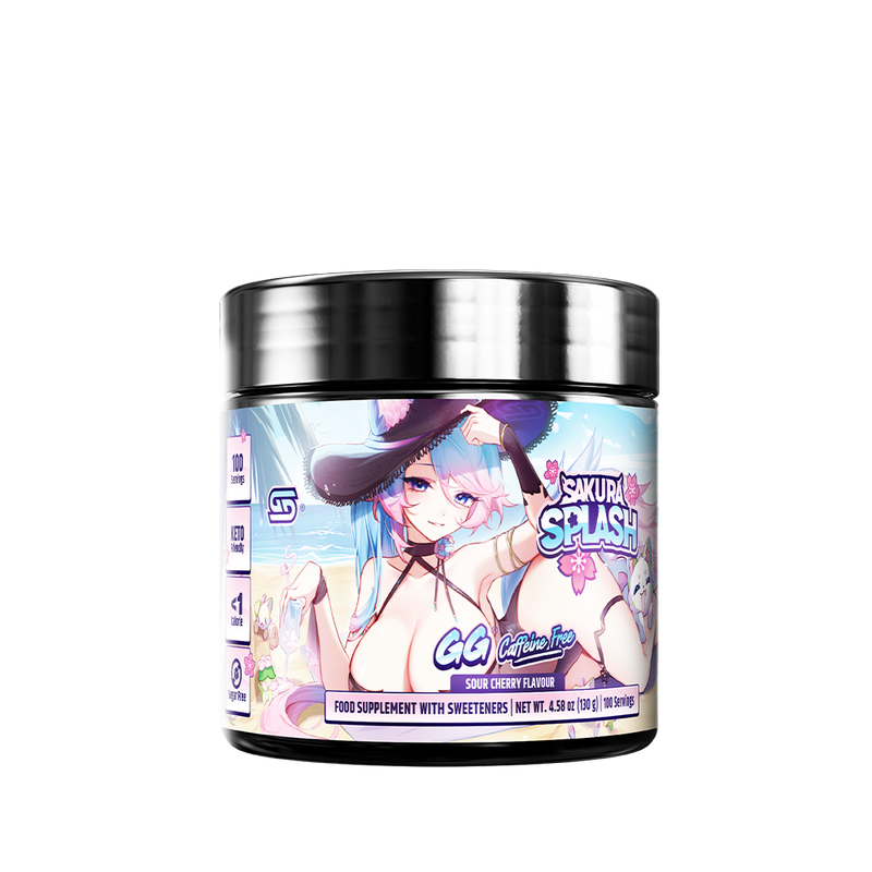 Sakura Splash Caffeine Free - 100 Servings (EU) - Gamer Supps
