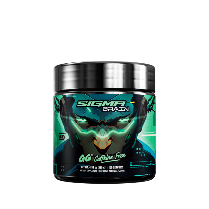 Supplement facts label listing vitamins C, D3, B6, B12, H, and a proprietary n.r.GG nootropic blend.