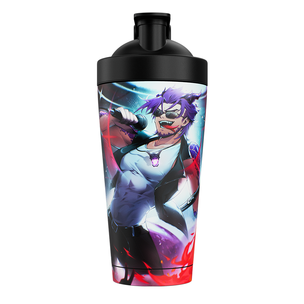 Waifu Cups x Dooley Noted: Ashen Metal Shaker - Gamer Supps