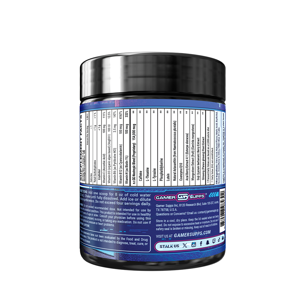 Blue Screen Babe by AmaLee - 100 Servings - Gamer Supps