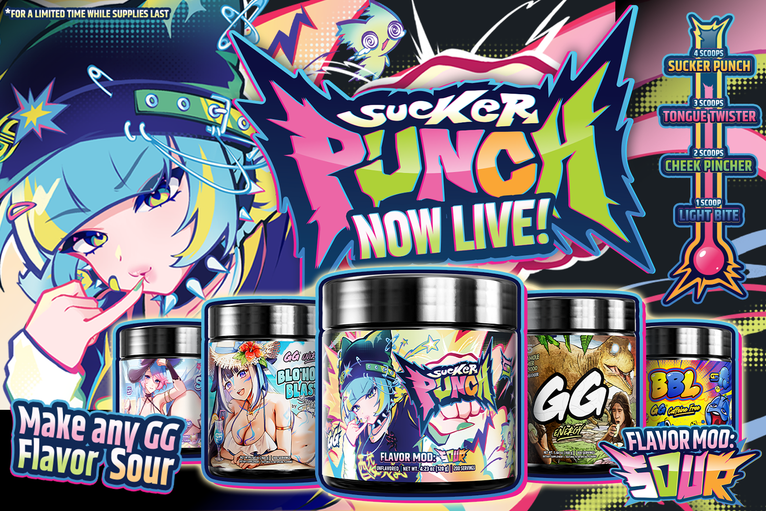 Flavor Mod: Sucker Punch Drop - Gamer Supps
