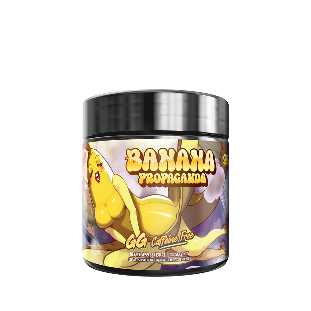 Banana Propaganda Caffeine Free - 100 Servings - Gamer Supps