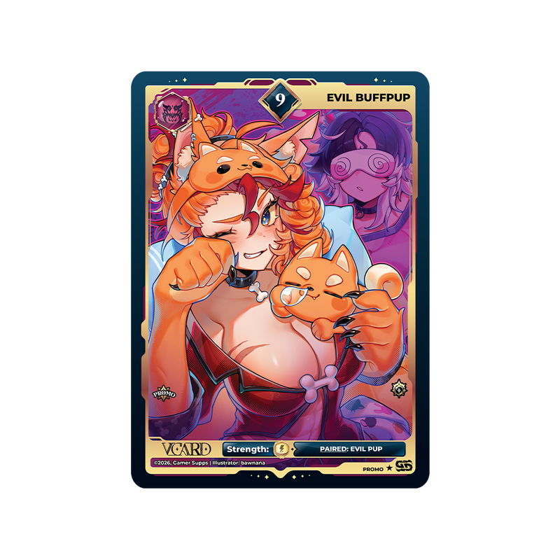 Buffpup Sleep Over: Promo VCard