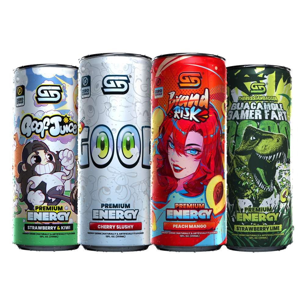 Sugar Free Gamer supps premium energy