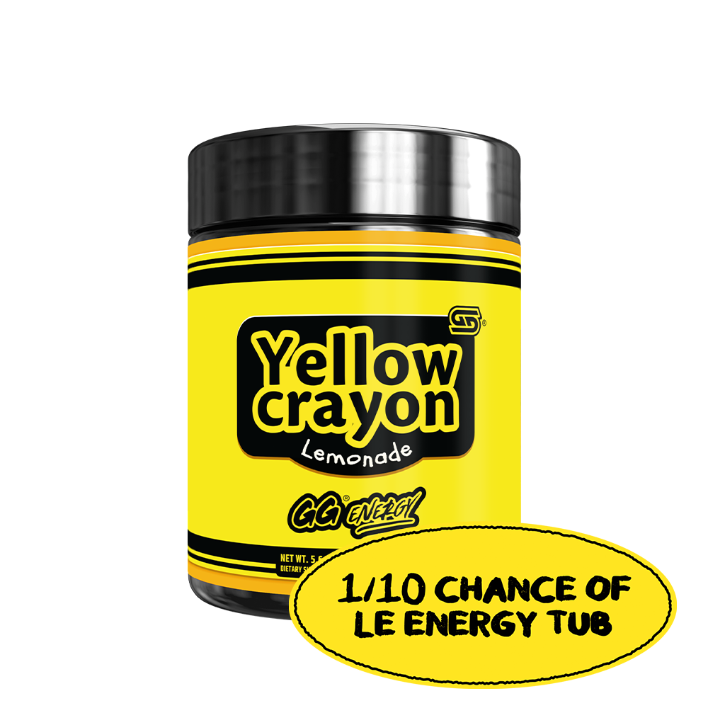 Yellow Crayon GG - 100 Servings - Gamer Supps