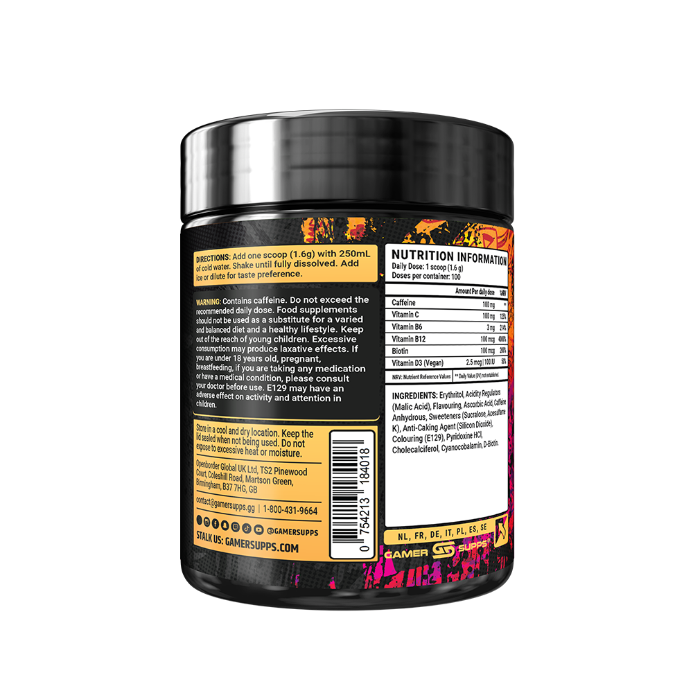Dragonfruit Punch - 100 Servings (EU) - Gamer Supps