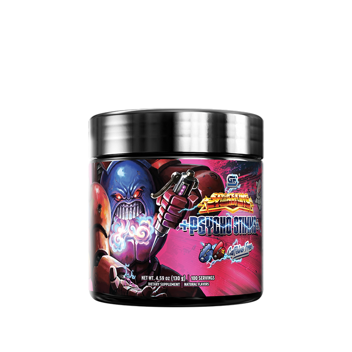 Psycho Stimms Caffeine Free - 100 Servings - Gamer Supps