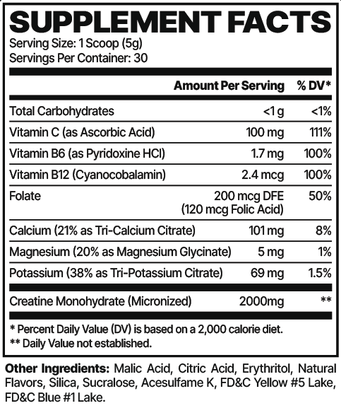 Lemon Lime GAMERAID - 30 Servings Nährwertangaben anzeigen