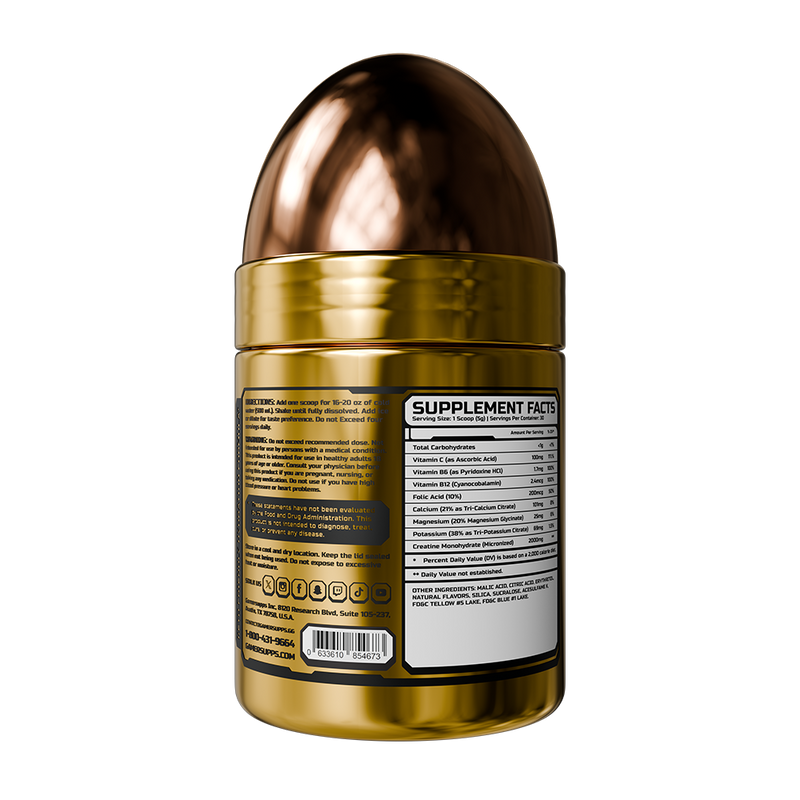 Lemon Lime GAMERAID [EU] - 30 Servings - Gamer Supps