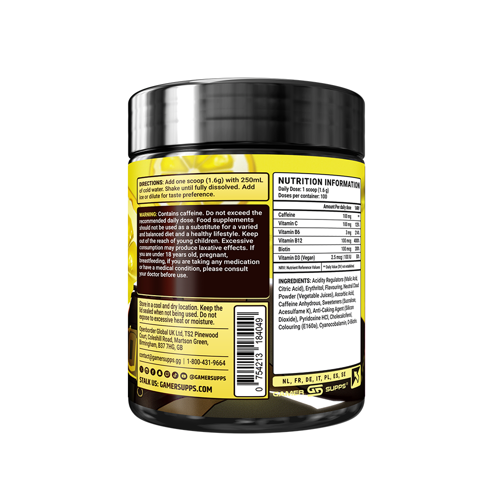 Lemonade - 100 Servings (EU) - Gamer Supps