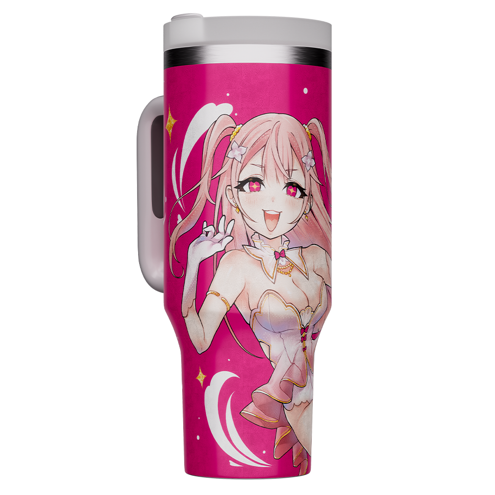 Metal Waifu Tumbler: Magical Girl - Gamer Supps