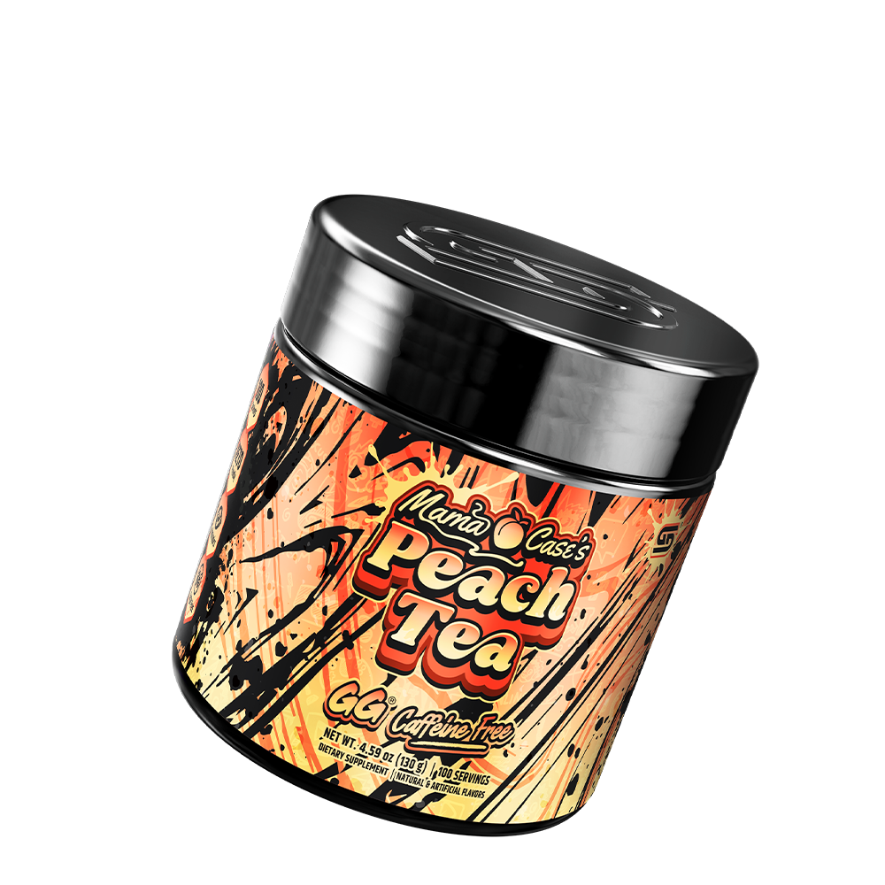 Mama Case's Peach Tea Caffeine Free - 100 Servings - Gamer Supps