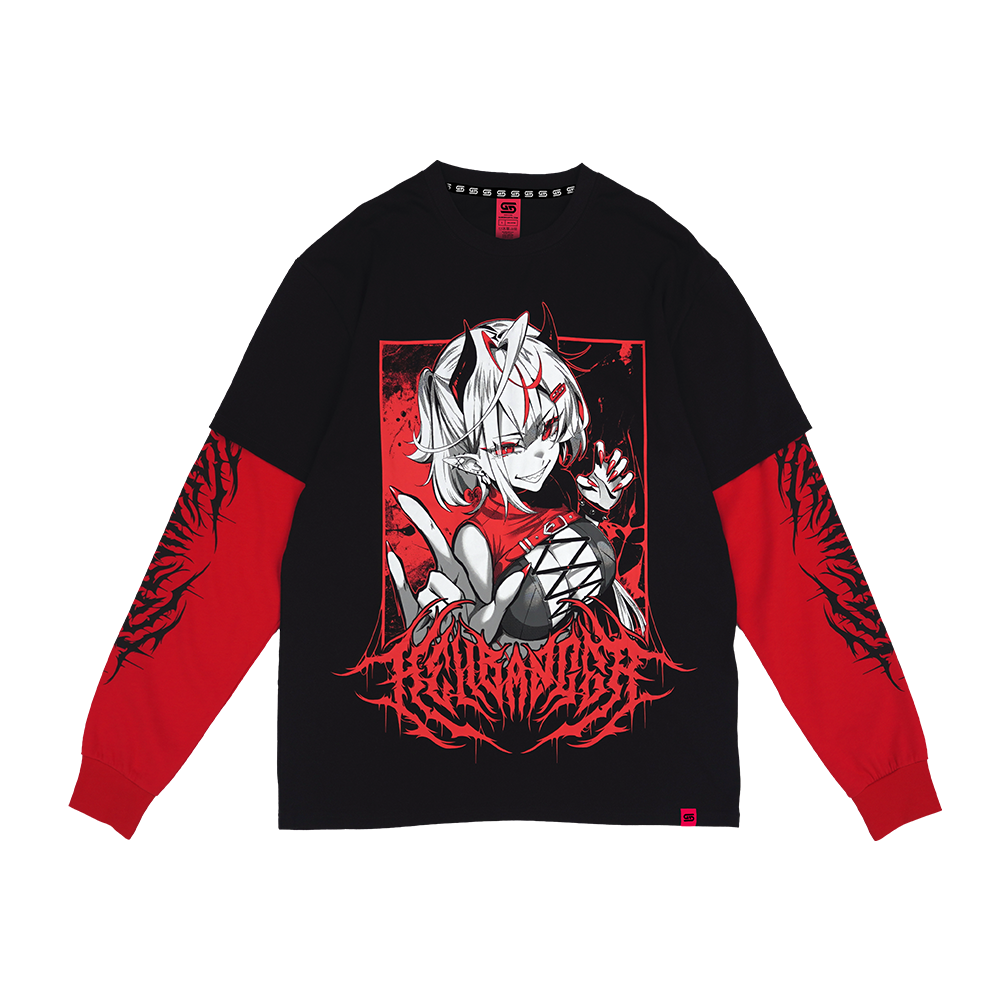 Hellbanger: Double-Sleeve Long-Sleeve Shirt - Gamer Supps