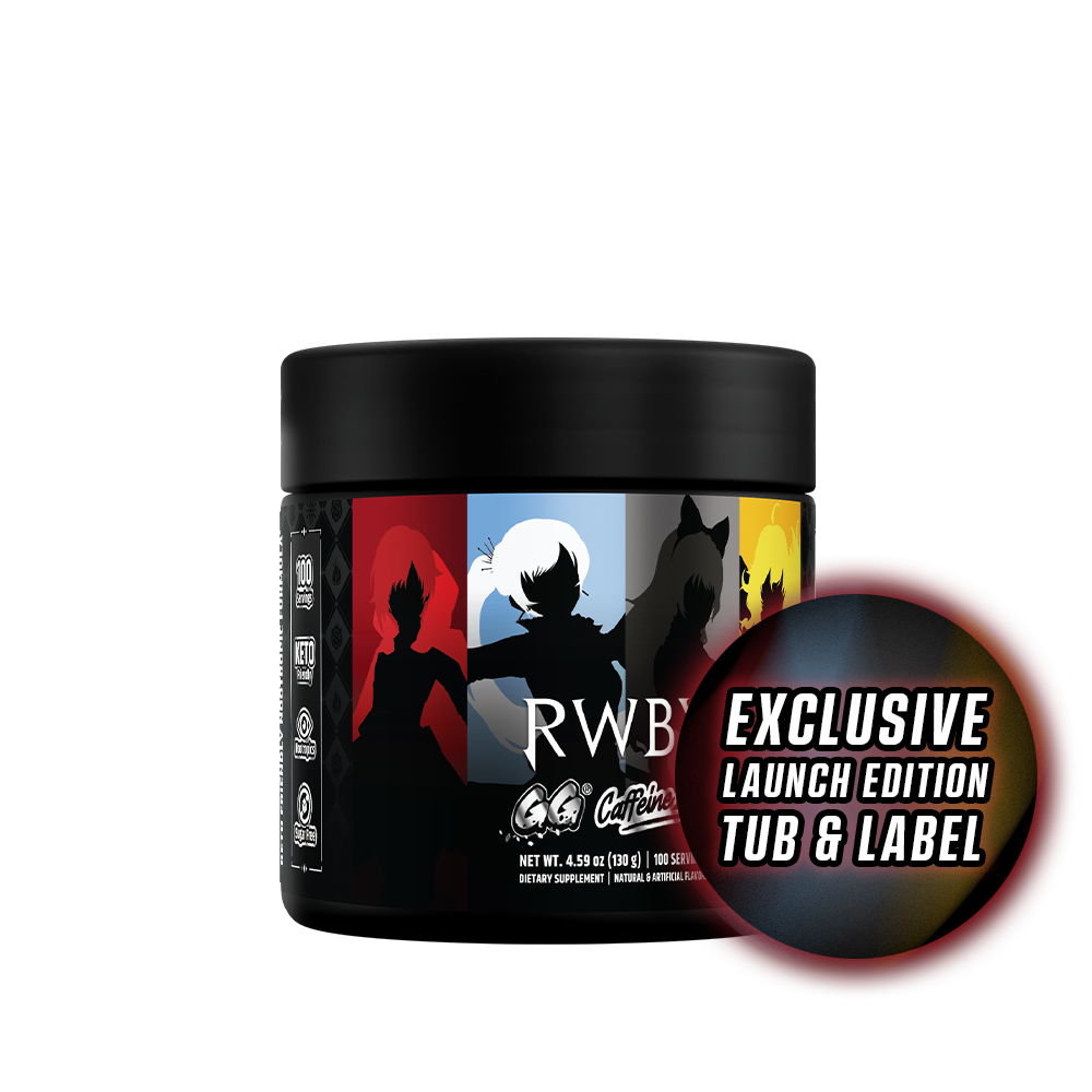 RWBY GG Caffeine Free - 100 Servings - Gamer Supps