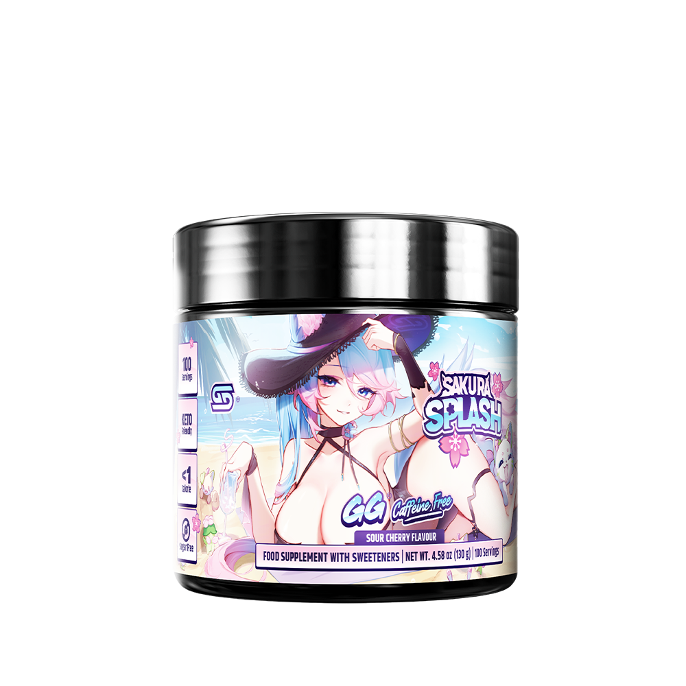 Sakura Splash Caffeine Free - 100 Servings (EU) - Gamer Supps