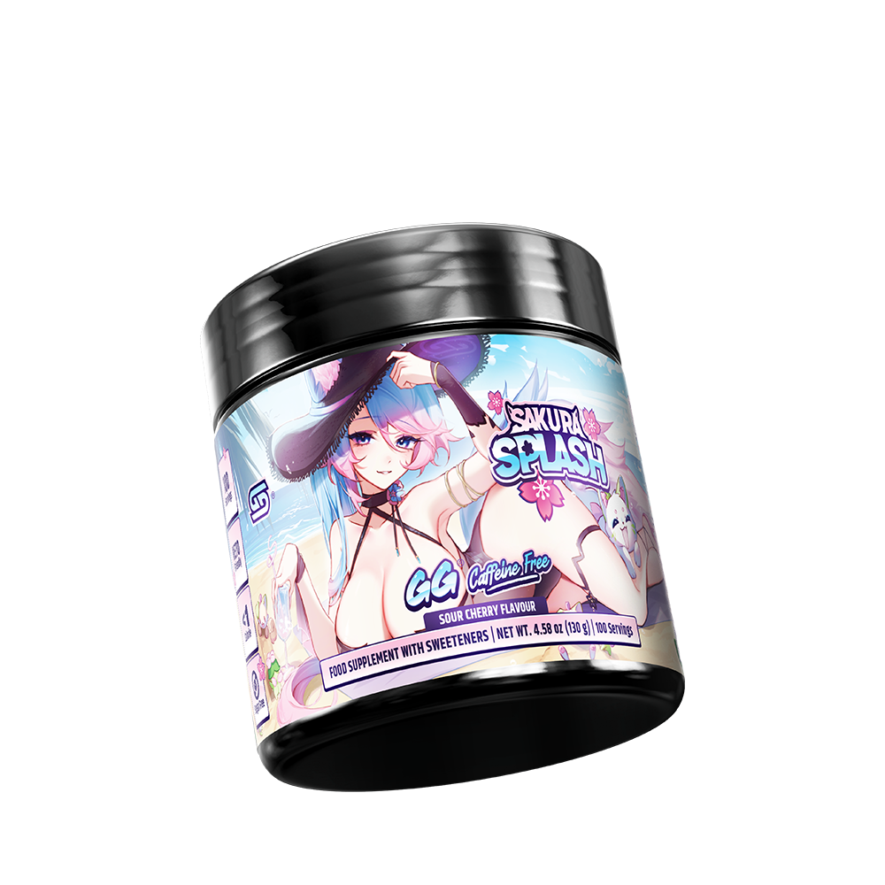 Sakura Splash Caffeine Free - 100 Servings (EU) - Gamer Supps