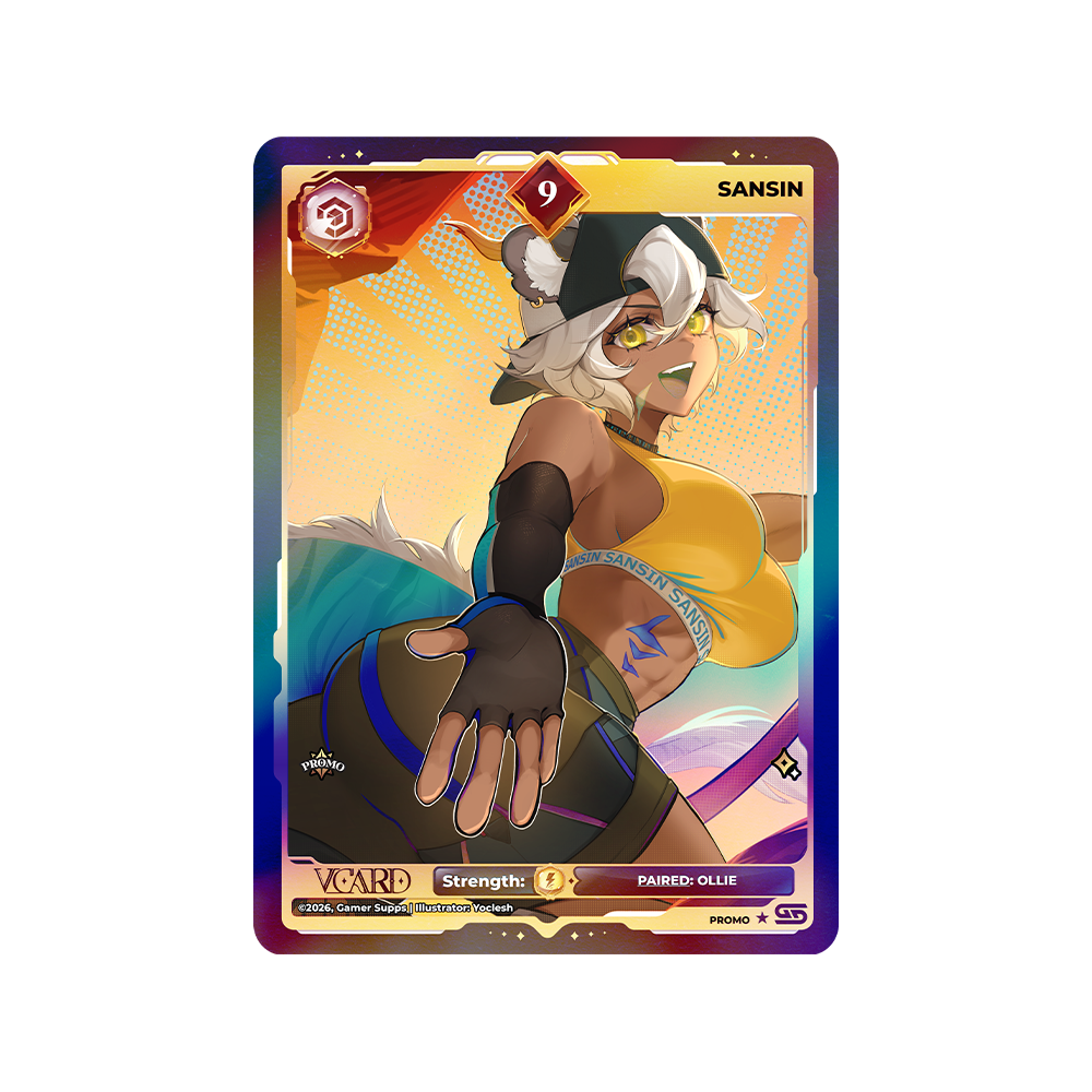 Sansin: VCard Promo Card (Info) - Gamer Supps