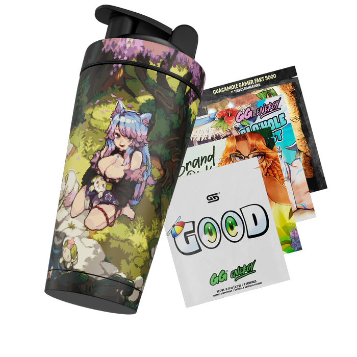 PIXEL CUPS x Silvervale: Metal Shaker - Gamer Supps