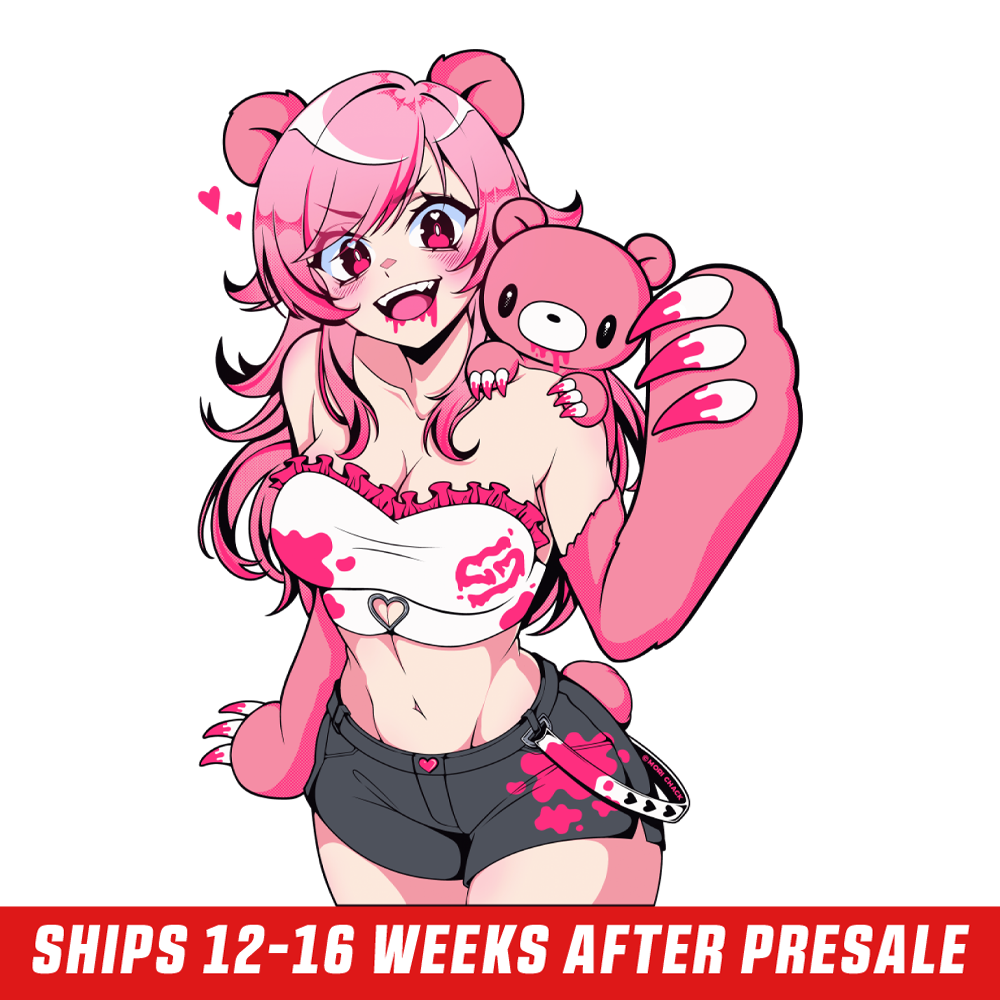Gloomy Bear Vinyl Decal - Gamer Supps