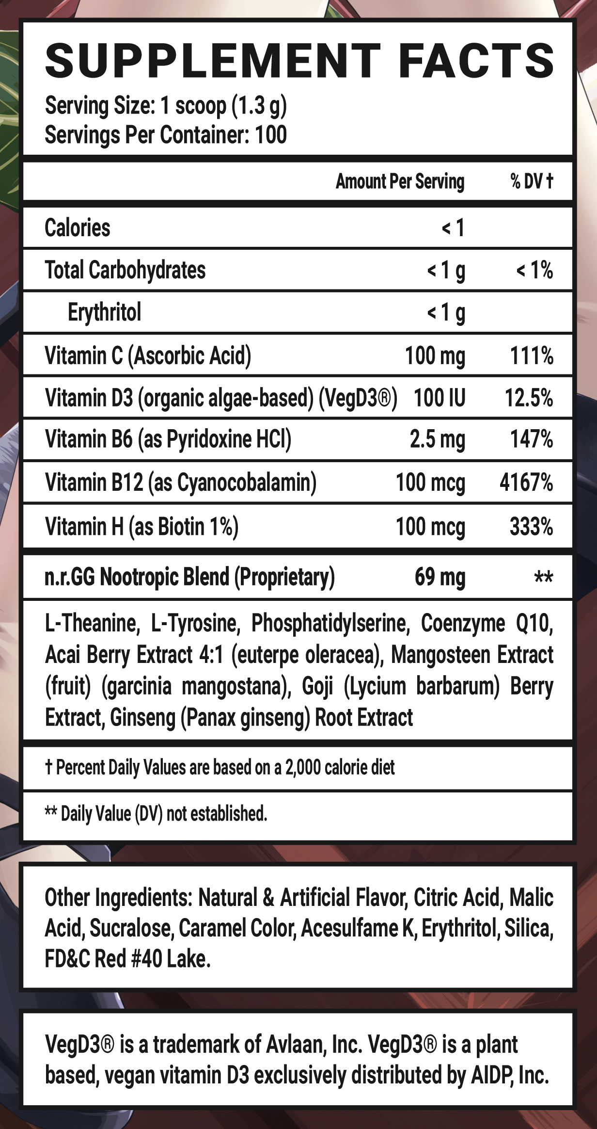 Kaho's Guil-tea Pleasure Caffeine Free - 100 Servings View Supplement Facts