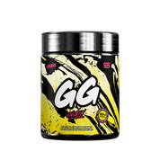 Supplement facts label listing vitamins C, D3, B6, B12, H, and a proprietary nootropic blend in black text.