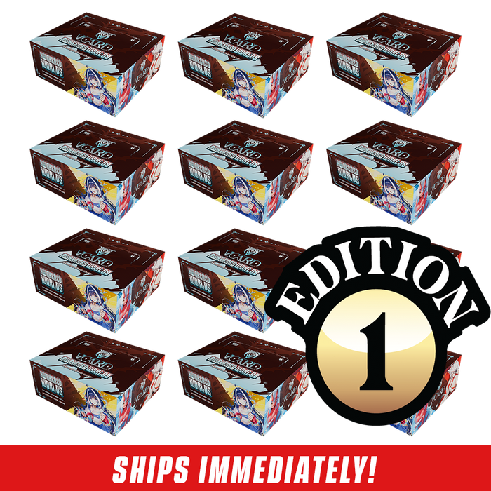VCard Set 2: Awakened Worlds First Edition Booster Box Master Case (12 Booster Boxes) - Gamer Supps