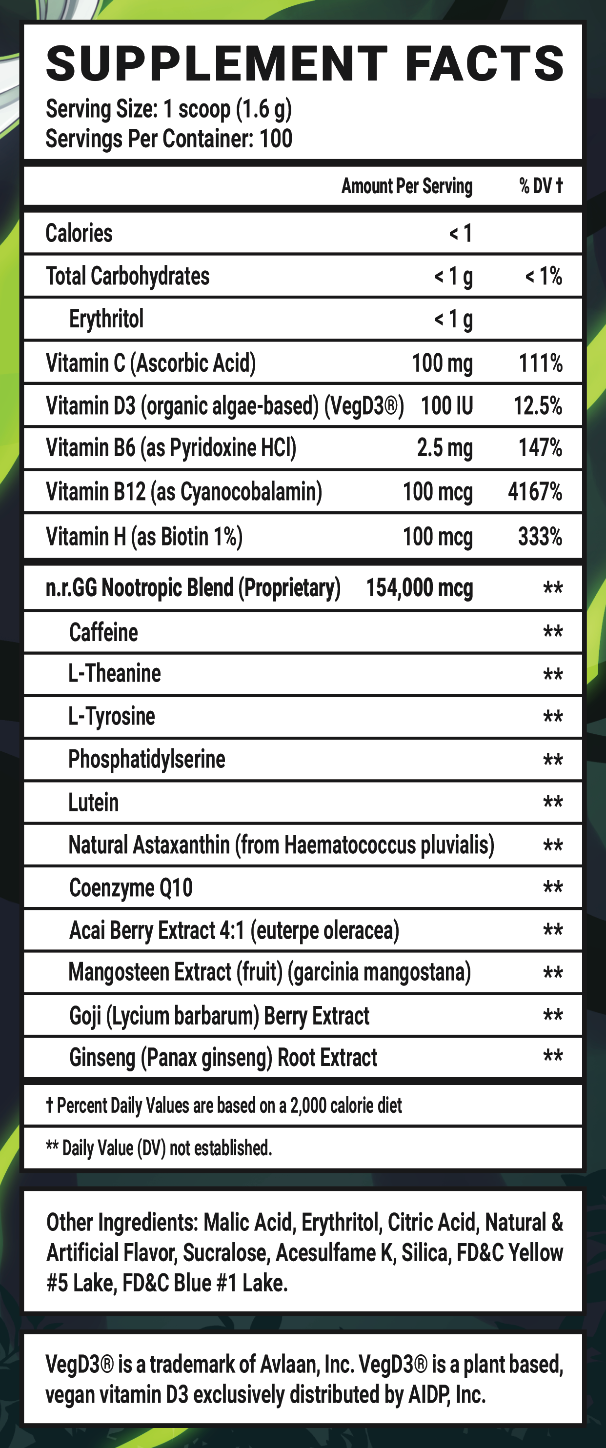 Pestily's Antidote GG - 100 Servings View Supplement Facts
