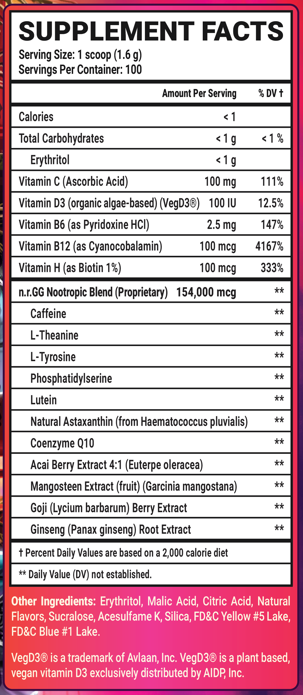 Radsickness by RussianBadger - 100 Servings View Supplement Facts