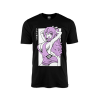 Waifu Shirt S3.12: Girl Next Door - S / Black
