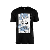 Waifu Shirt S3.9: Temptation - S / Schwarz